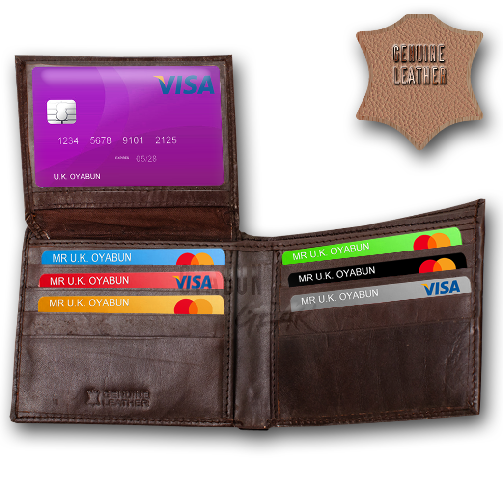 Leather Wallet (Brown)