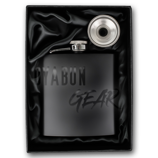 Hip Flask (6oz Matt Black)