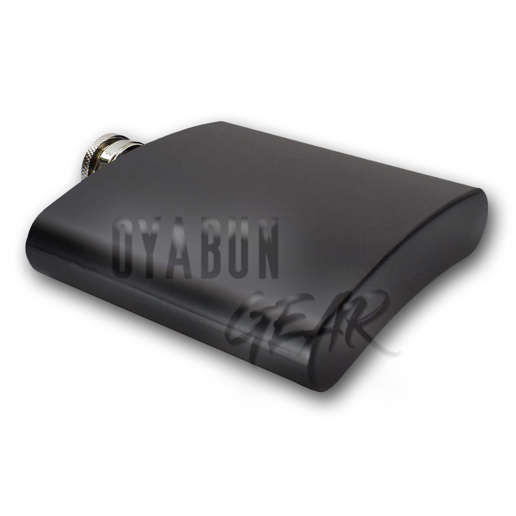 Hip Flask (6oz Matt Black)
