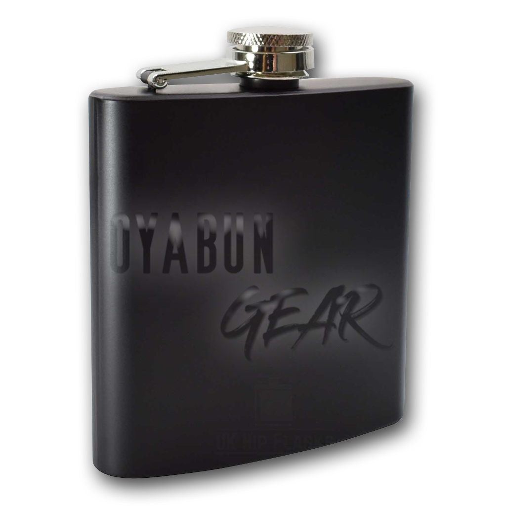 Hip Flask (6oz Matt Black)