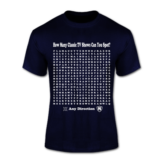 T-Shirt (Classic TV Show Wordsearch)