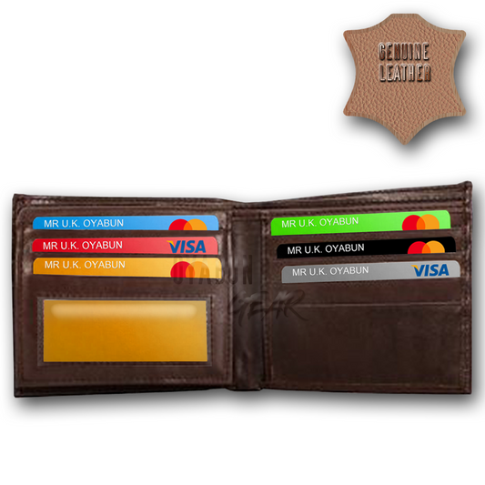 Leather Wallet (Brown)