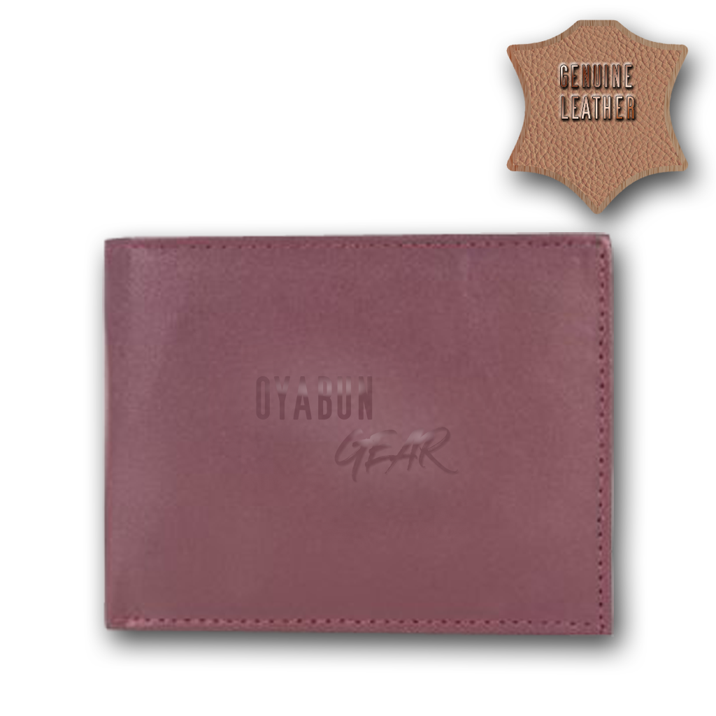 Leather Wallet (Burgundy)