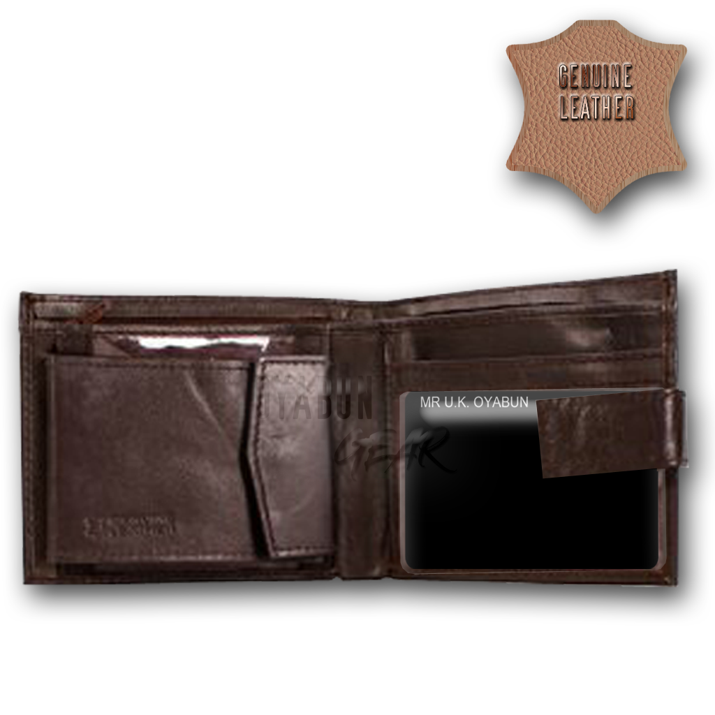 Leather Wallet (Brown)