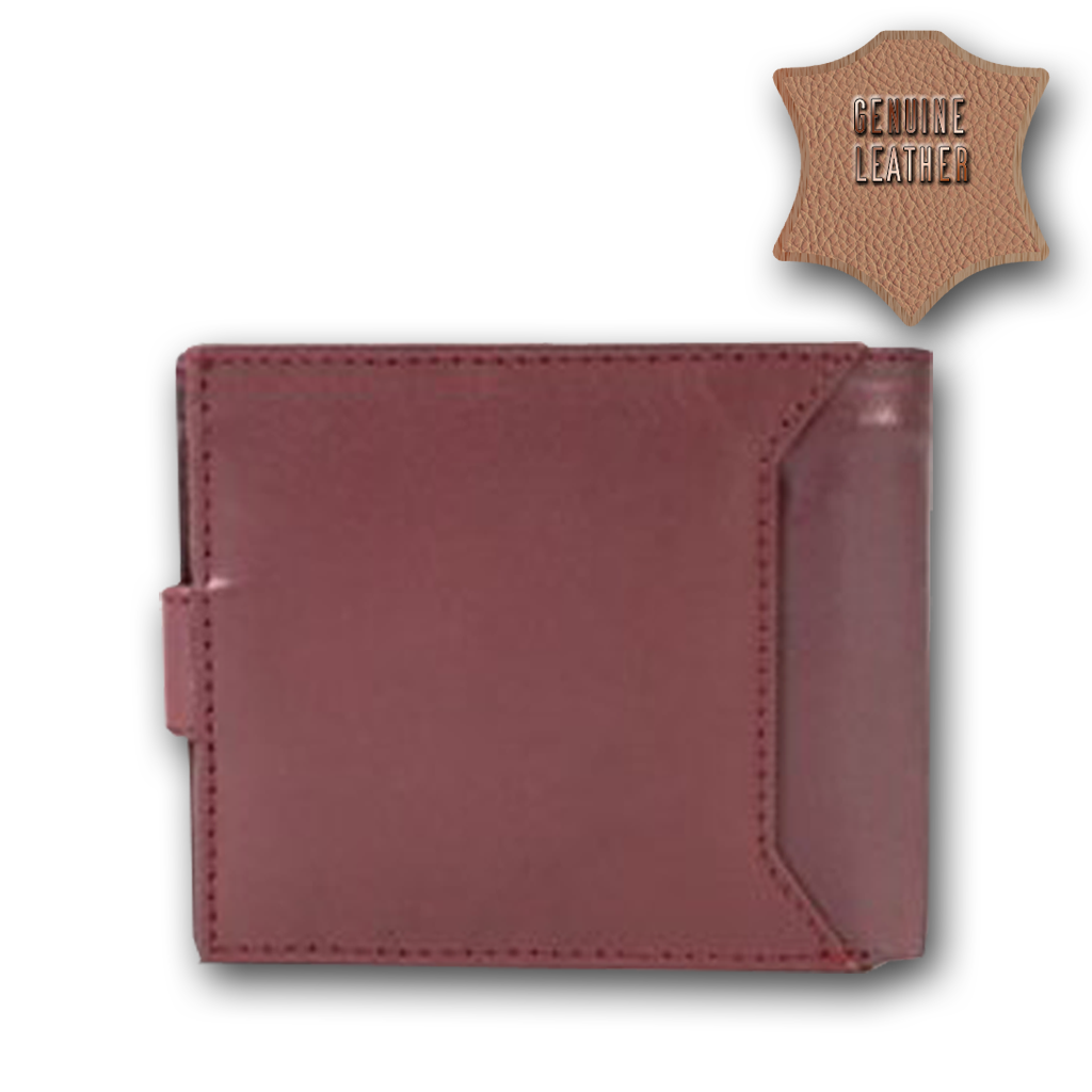 Leather Wallet (Burgundy)